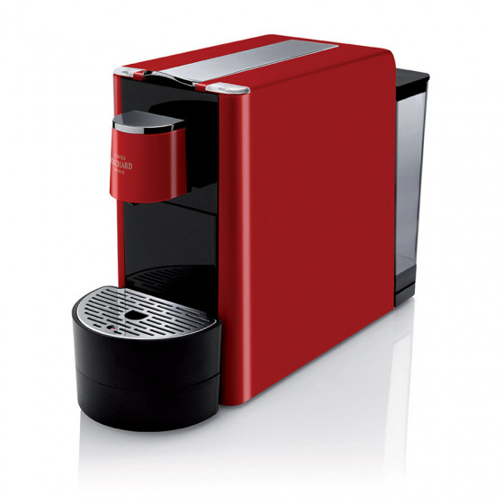 Machine Ventura rouge pour Capsules Premium Cafés Richard et 1 étui de 24 capsules premium n°8 Offert
